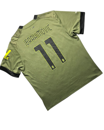 AC Milan Football Shirt Third 2022/2023 Ibrahimovic 11 (XL)