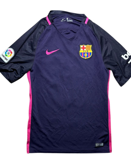 Barcelona Football Shirt Away 2016/2017 Messi 10 (S)