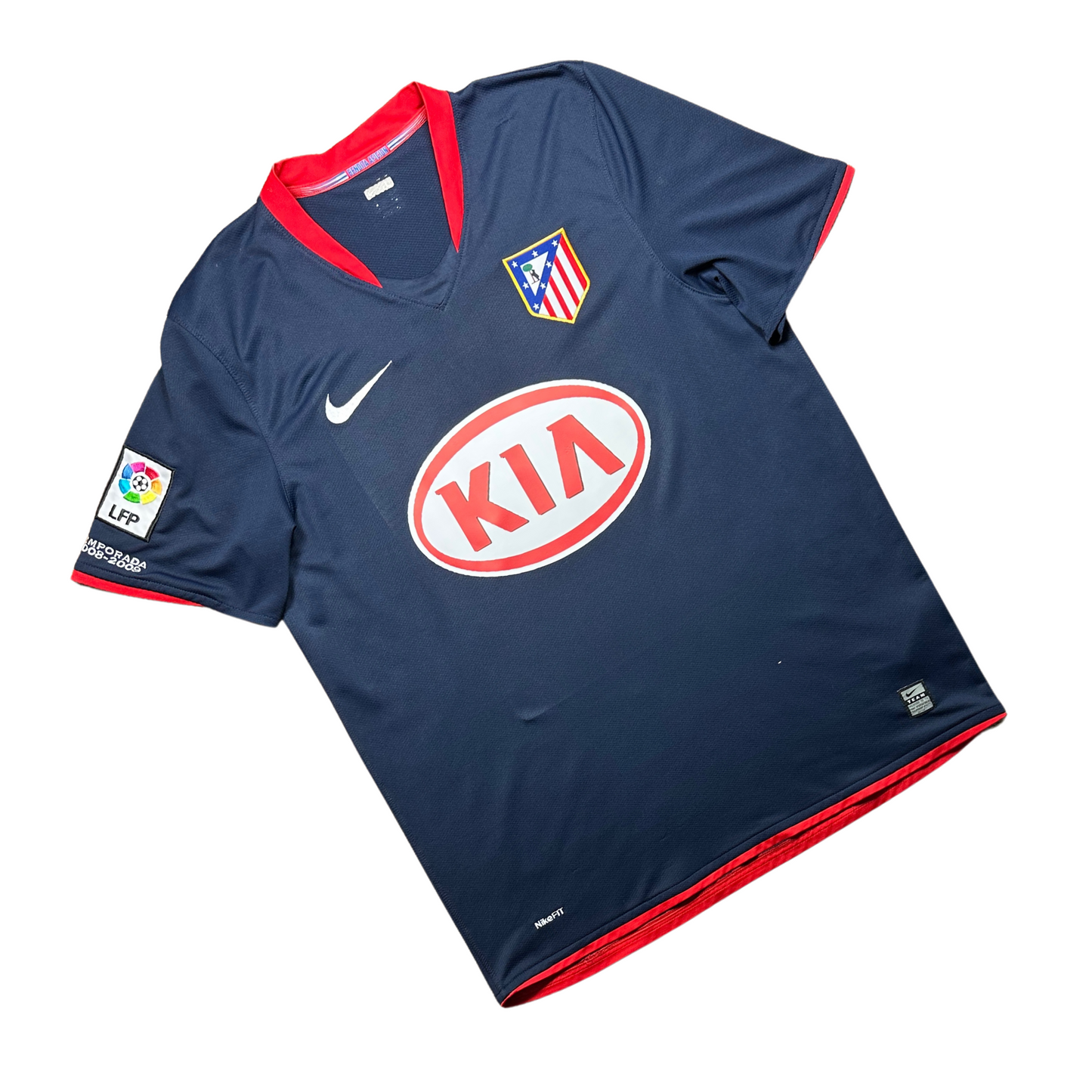 Atletico Madrid 2008/2009 Away Football Shirt