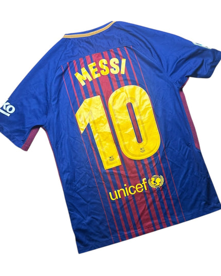 Barcelona Football Shirt 2017/2018 Home Messi 10 (M)
