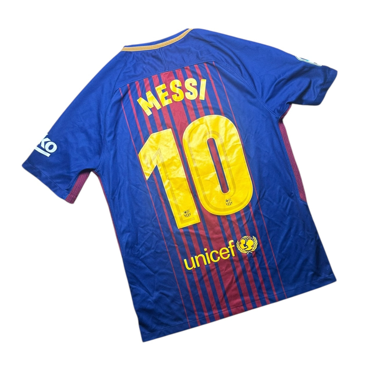 Barcelona Football Shirt 2017/2018 Home Messi 10 (M)