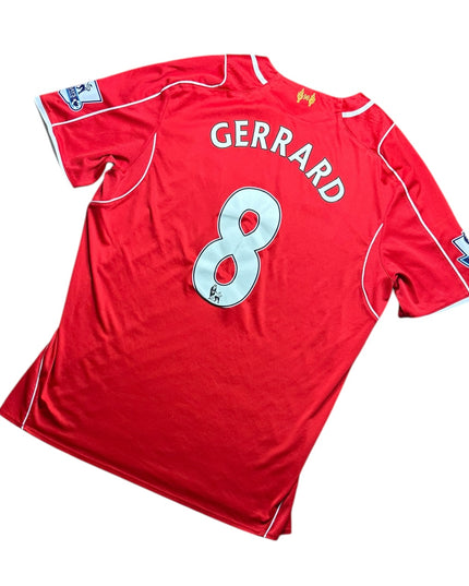 Liverpool Football Shirt 2014/2015 Home Gerrard 8 (XL)