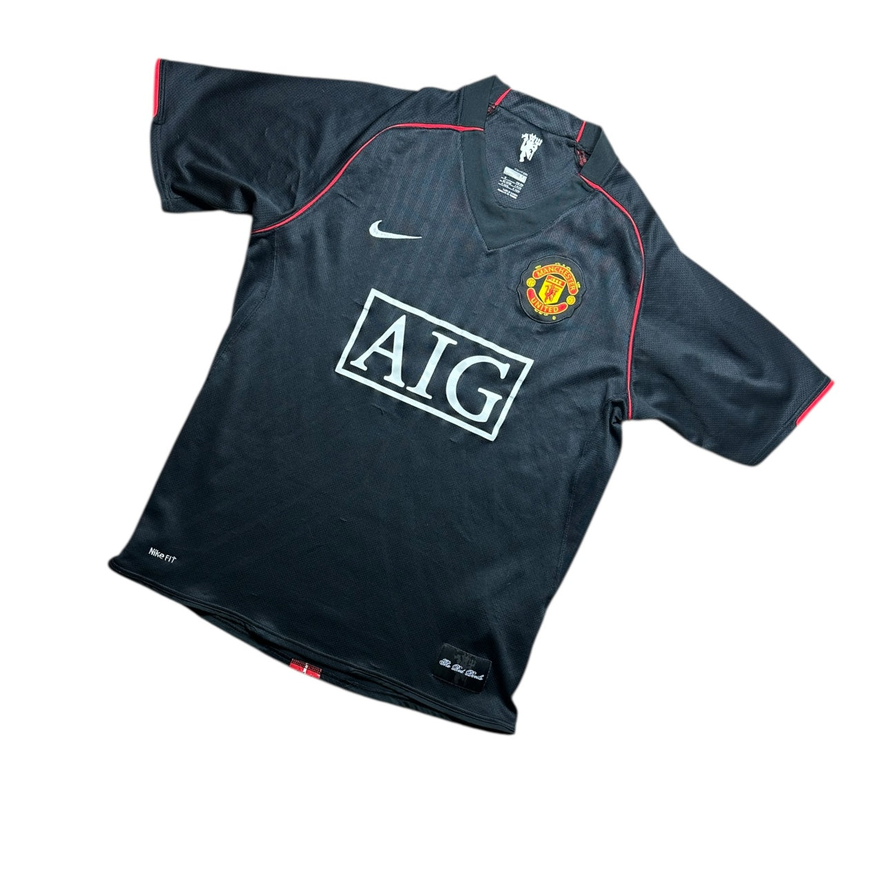 Manchester United Football Shirt 2007/2008 Away Tevez 32 (M)