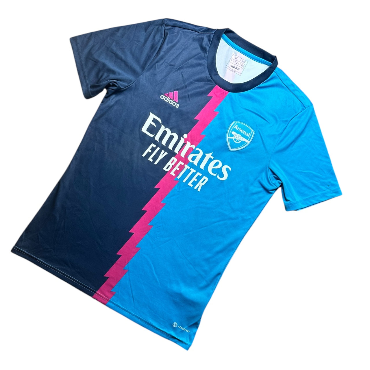 Arsenal Football Shirt 2022/2023 Pre Match Shirt (M)