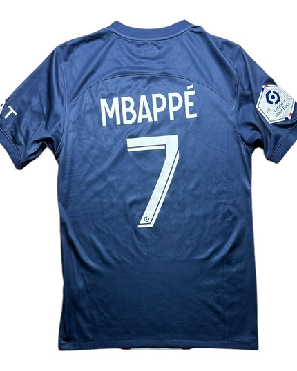 Paris Saint Germain Football Shirt 2022/2023 Home Mbappe 7 (S)