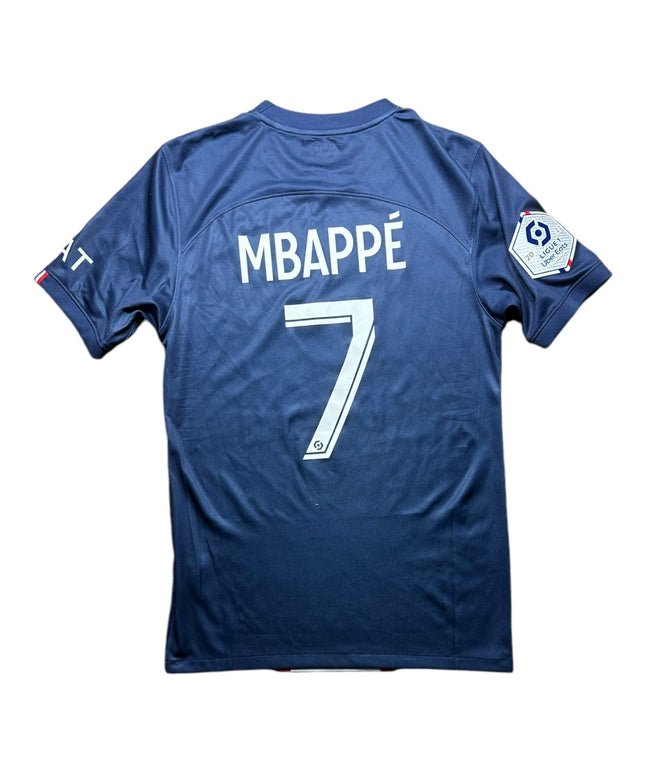 Paris Saint Germain Football Shirt 2022/2023 Home Mbappe 7 (S)