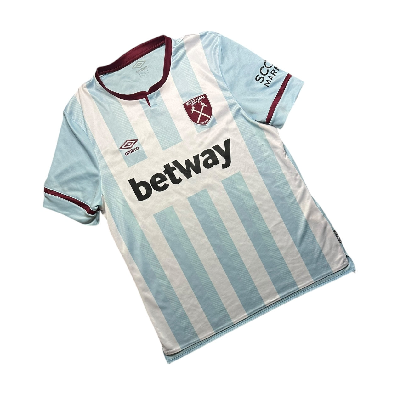 West Ham Football Shirt 2021/2022 Away Rice 41 (XL)