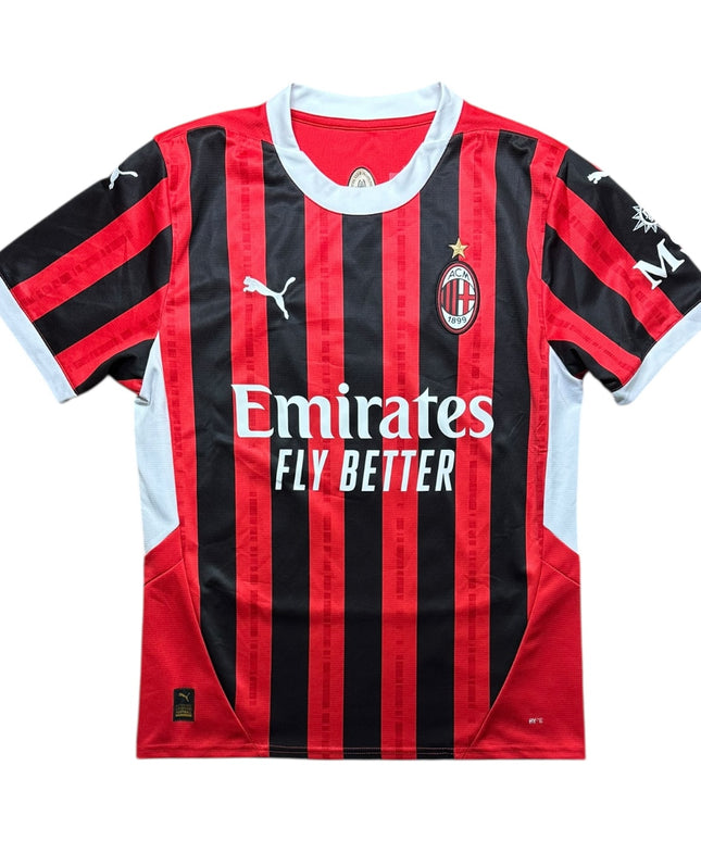 AC Milan Football Shirt Home 2024/2025 Rafa Leao 10 (M)