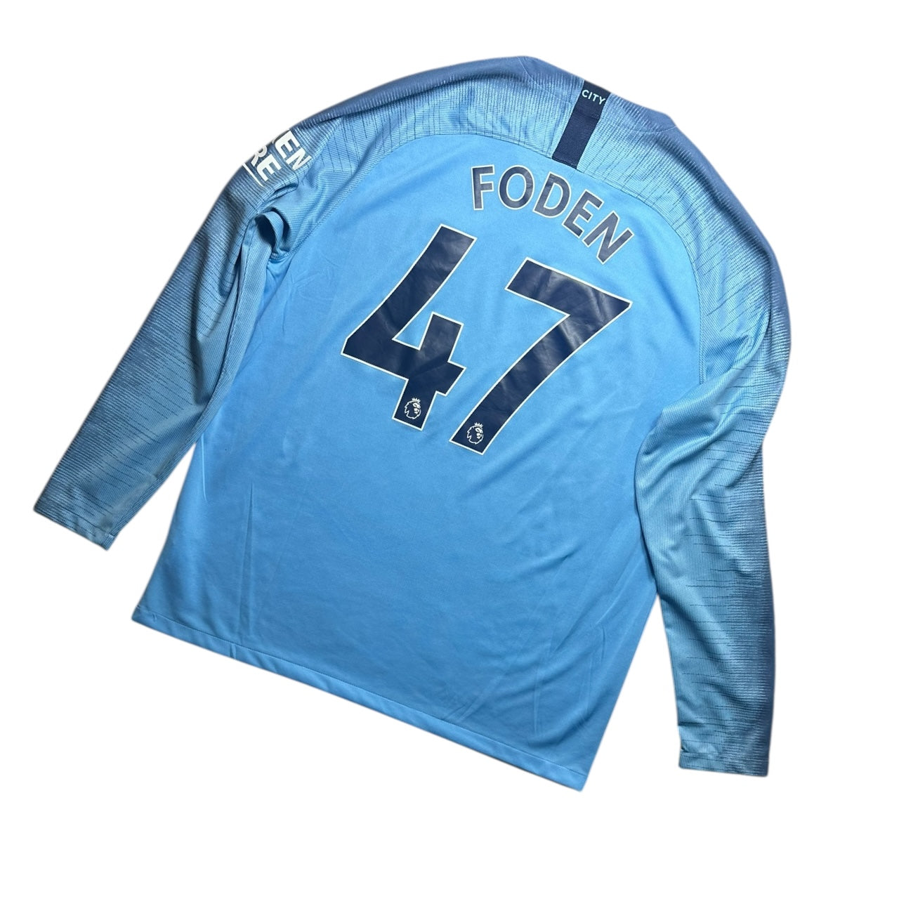 Manchester City Football Shirt 2018/2019 Home Foden 47 (XL)