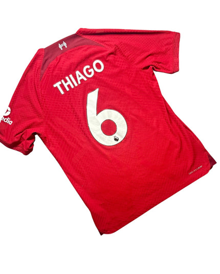 Liverpool Football Shirt Home 2022/2023 Thiago 6 VapourKnit (L)