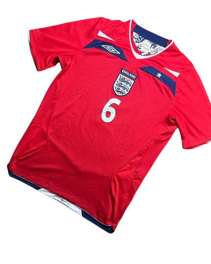 England Football Shirt Away 2008/2010 Terry 6 (M)