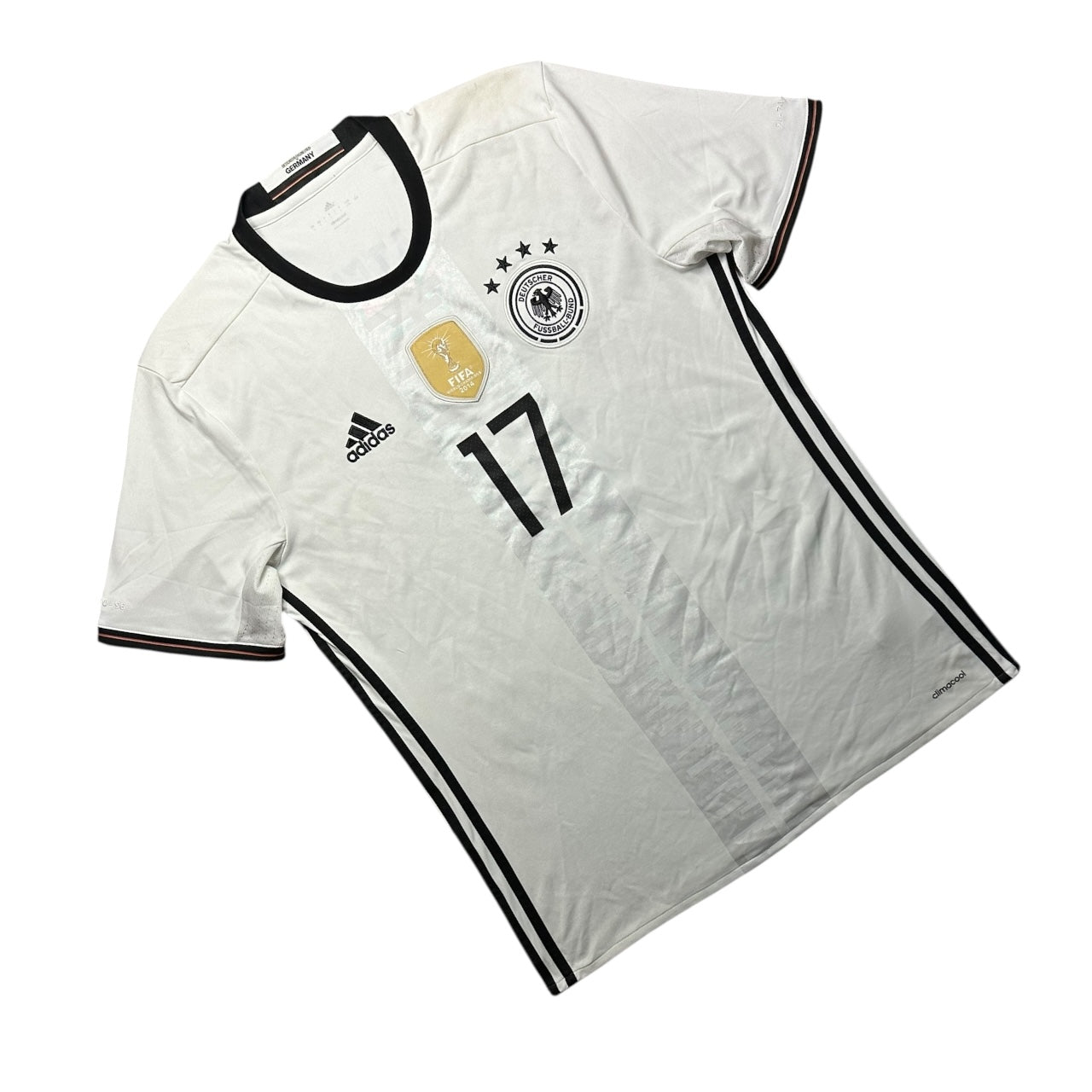 Germany Football Shirt Home 2015/2016 Boateng 17 (L)