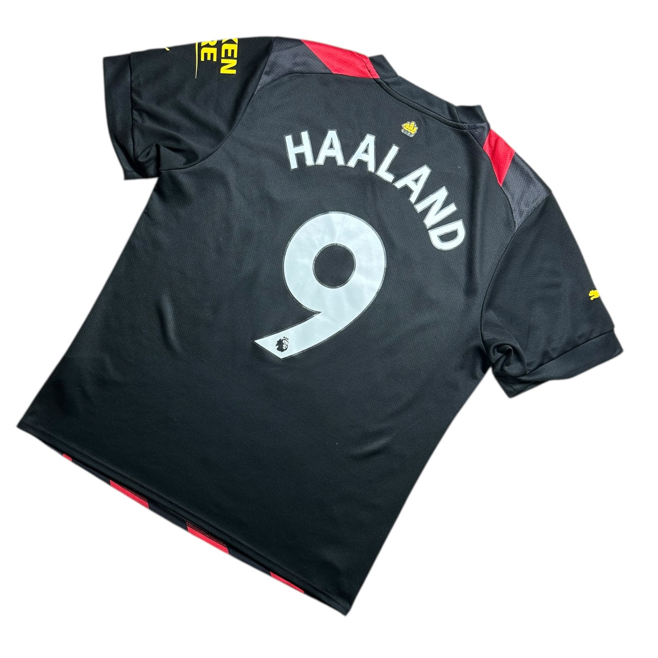 Manchester City Football Shirt 2022/2023 Away Haaland 9 (L)