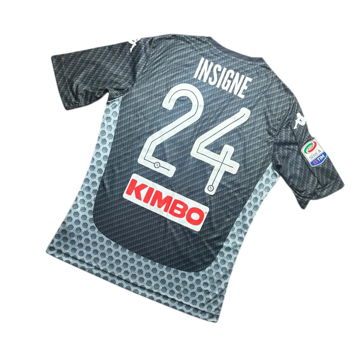 Napoli Football Shirt 2017/2018 Fourth Insigne 24 (XL)