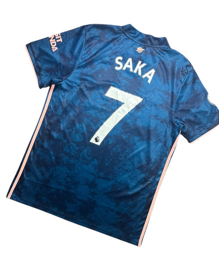 Arsenal Football Shirt 2020/2021 Third Saka 7 (L)