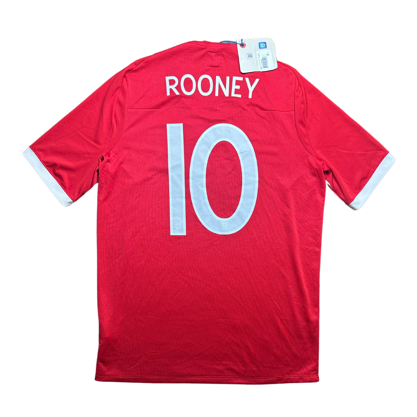 England 2010/2011 Home Football Shirt Rooney (10)