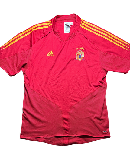 Spain 2004/2006 Home Football Shirt
