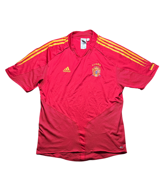 Spain 2004/2006 Home Football Shirt