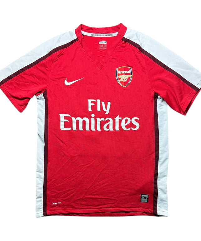 Arsenal Football Shirt 2008/2010 Home Vela 12 (S)