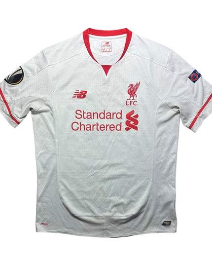 Liverpool Football Shirt Away 2015/2016 Europa League Firmino 11 (L)