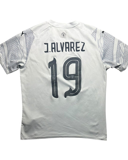 Manchester City Football Shirt Fourth 2023/2024 ‘Day of the Dragon’ J.Alvarez 19 (M)