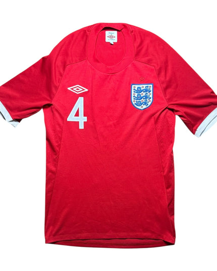 England Football Shirt 2010/2011 Away Gerrard 4 (S)