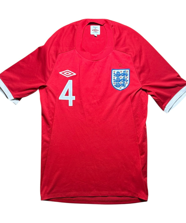 England Football Shirt 2010/2011 Away Gerrard 4 (S)