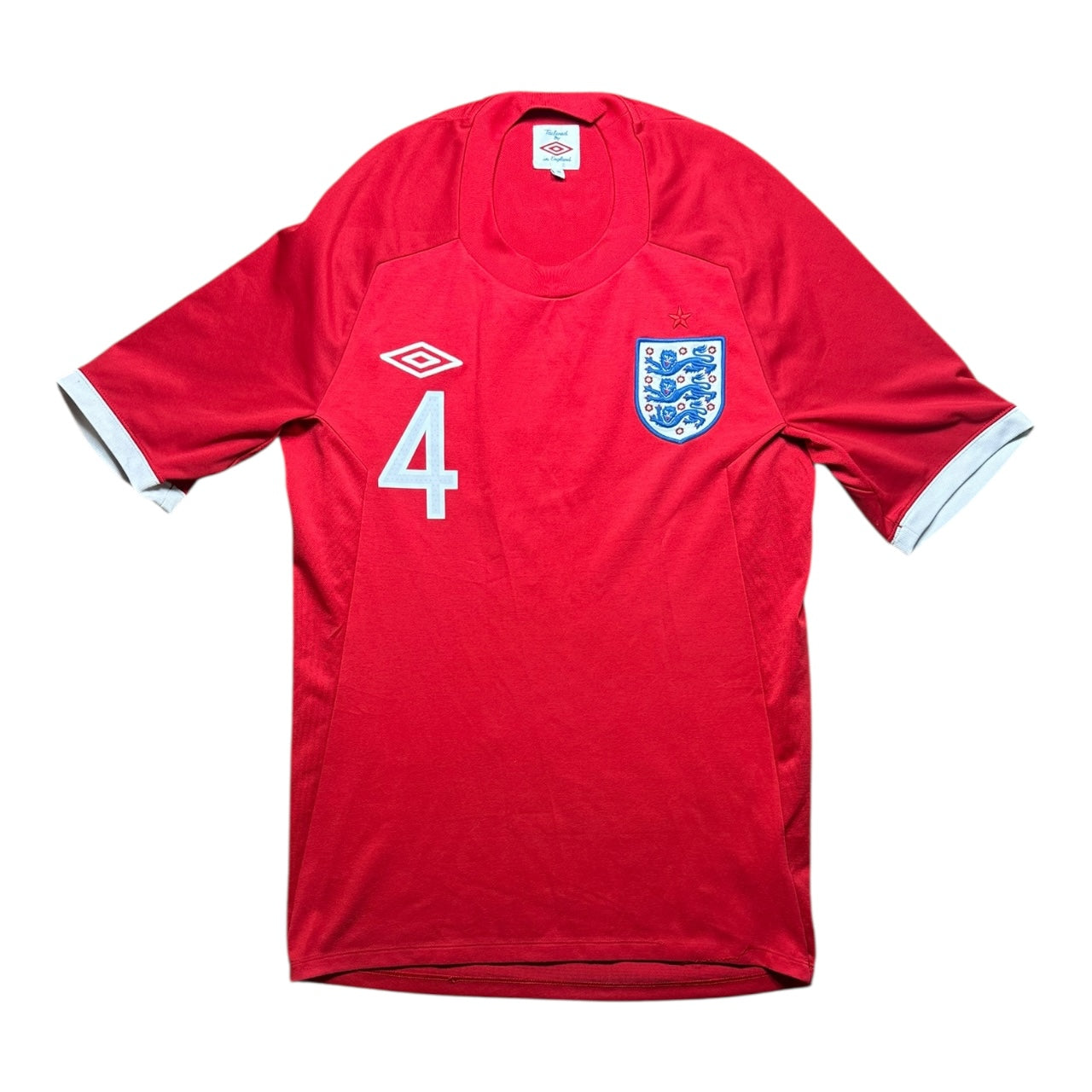 England Football Shirt 2010/2011 Away Gerrard 4 (S)