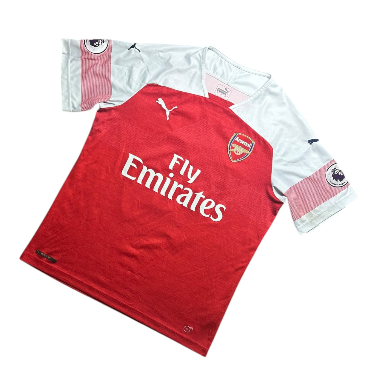 Arsenal Football Shirt 2018/2019 Home Aubameyang 14 (L)