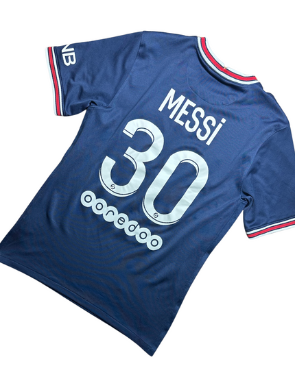 Paris Saint Germain 2021/2022 Home Football Shirt Messi (30)