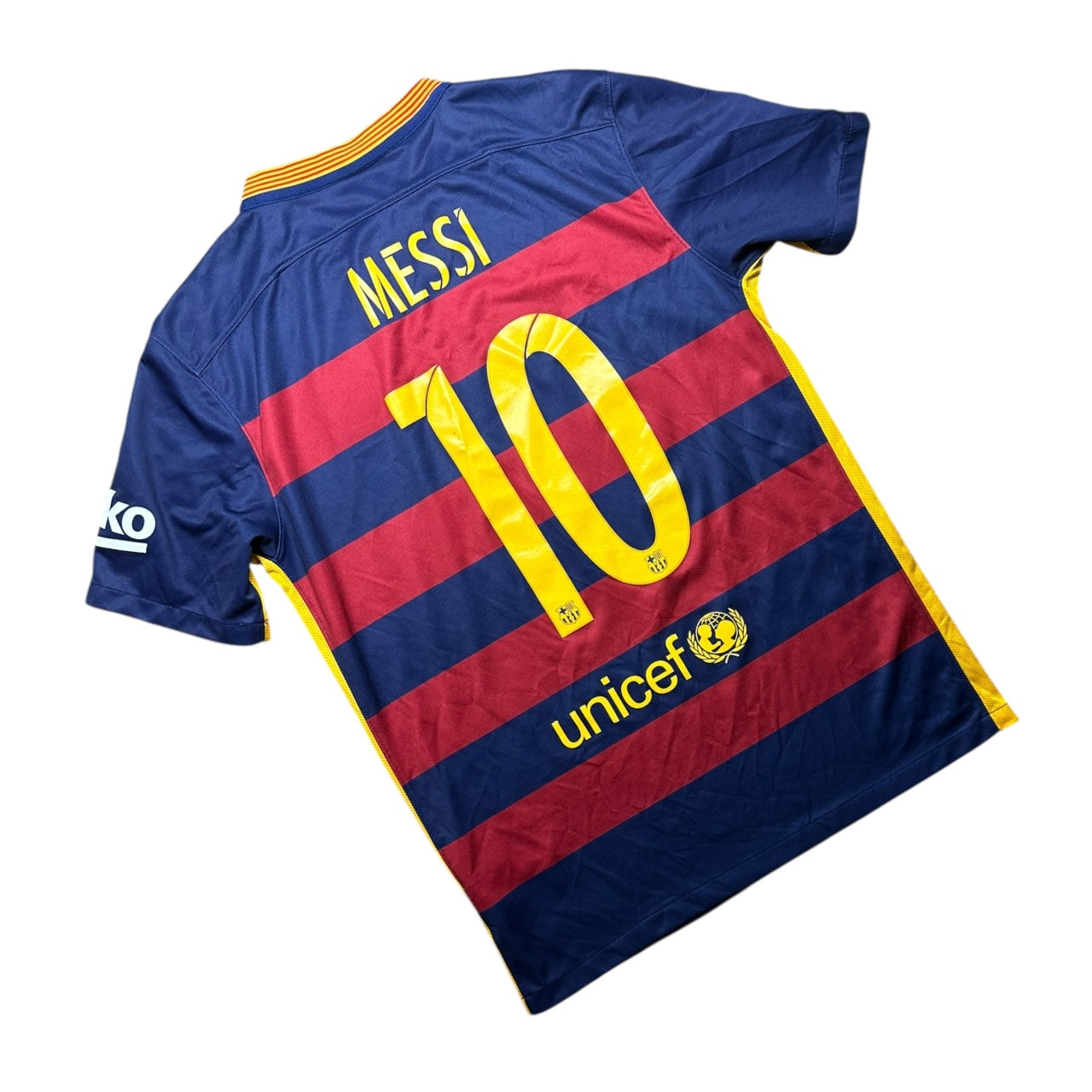 Barcelona Football Shirt 2015/2016 Home Messi 10 (M)