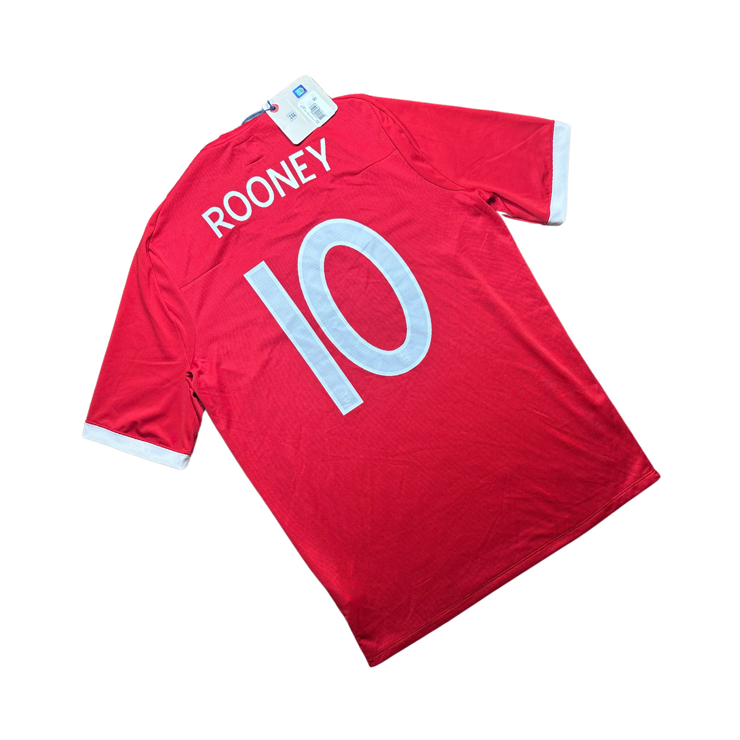 England 2010/2011 Home Football Shirt Rooney (10)