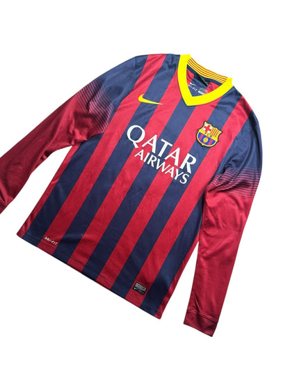 Barcelona Football Shirt Home 2013/2014 A.Iniesta 8 (S)