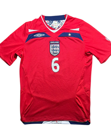 England Football Shirt Away 2008/2010 Terry 6 (M)