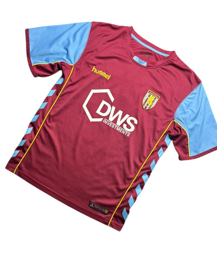 Aston Villa Football Shirt 2005/2006 Home Baros 10 (M)