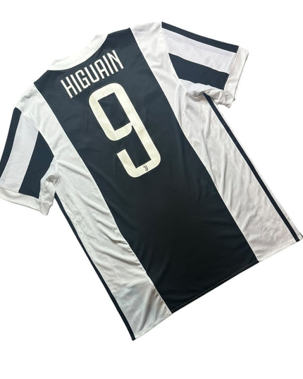 Juventus Football Shirt Home 2017/2018 Higuain 9 (M)