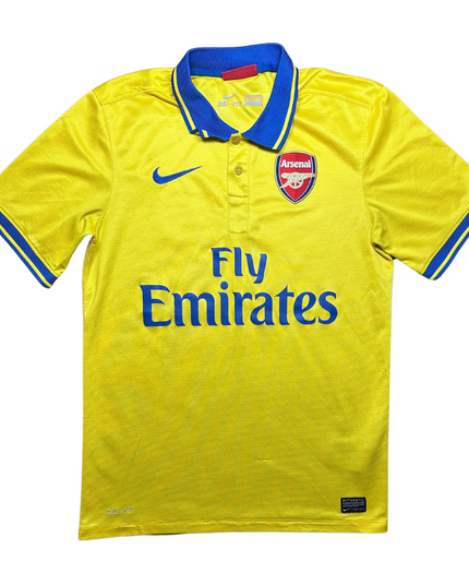 Arsenal 2013/2014 Away Football Shirt Giroud (12)