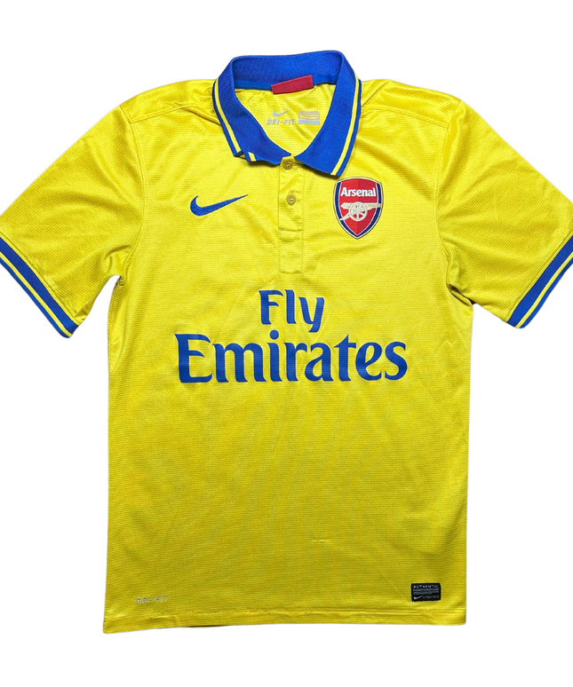 Arsenal 2013/2014 Away Football Shirt Giroud (12)