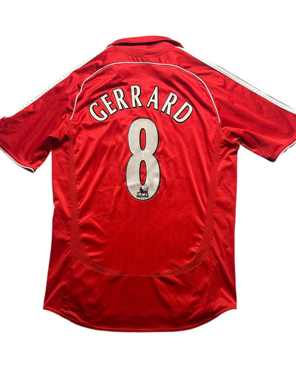 Liverpool Football Shirt Home 2006/2008 Gerrard 8 (M)