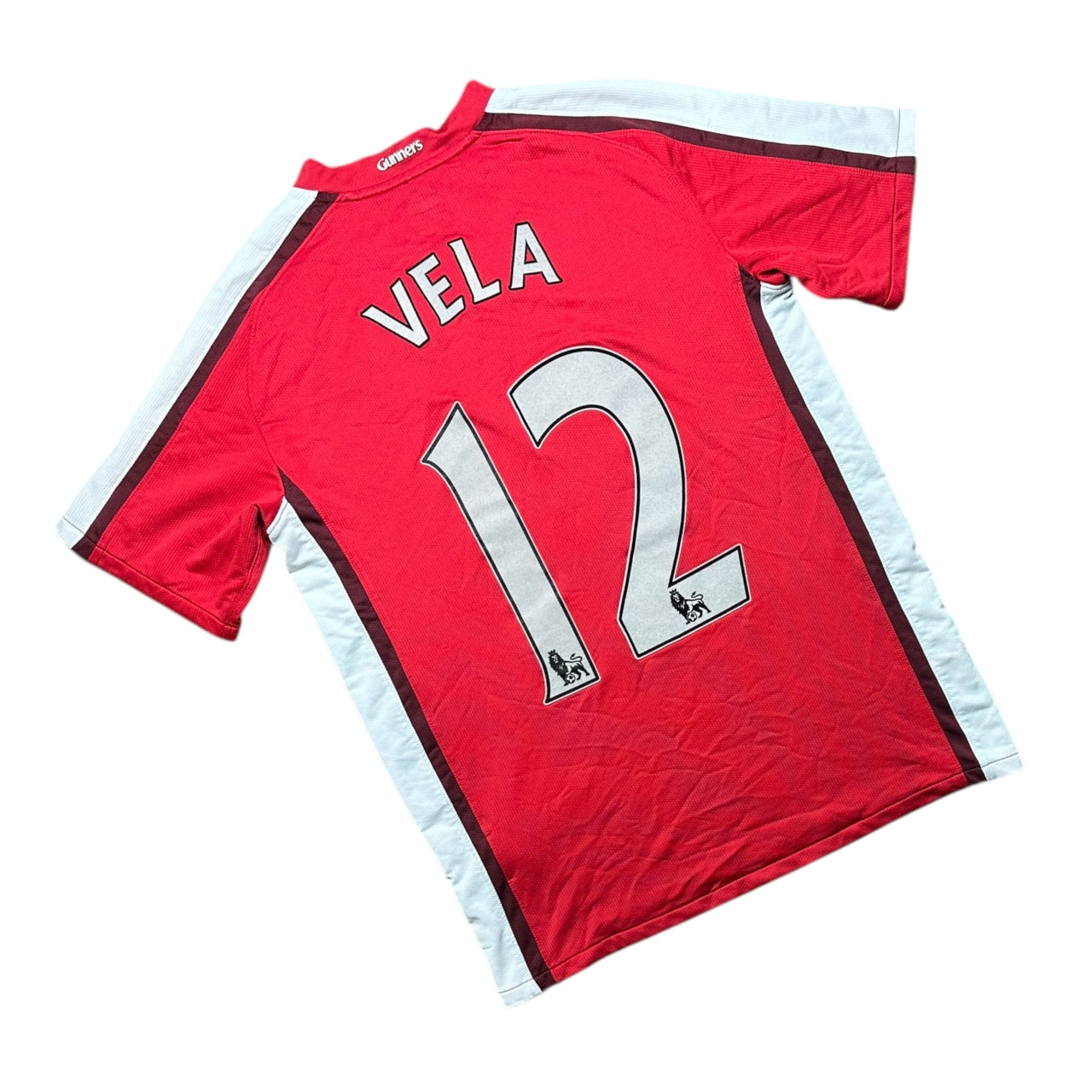 Arsenal Football Shirt 2008/2010 Home Vela 12 (S)