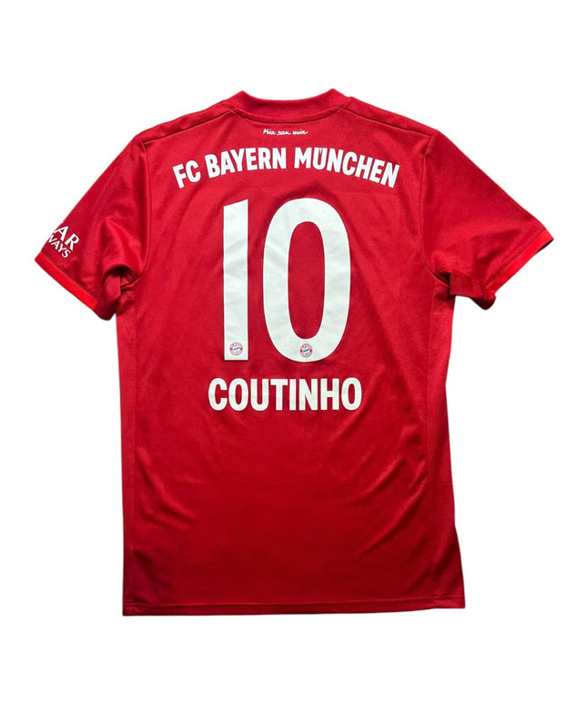 Bayern Munich 2019/2020 Home Football Shirt Coutinho 10 (M)