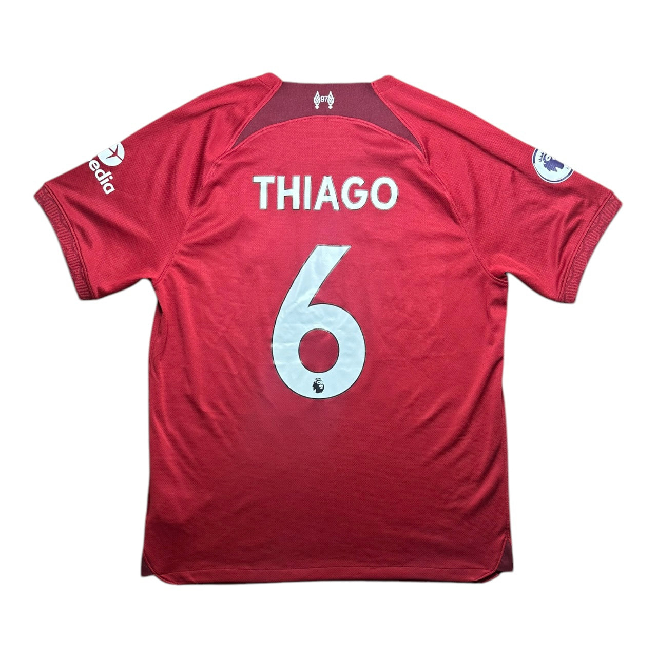Liverpool Football Shirt 2022/2023 Home Thiago 6 (L)