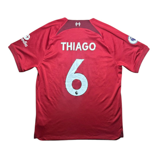 Liverpool Football Shirt 2022/2023 Home Thiago 6 (L)