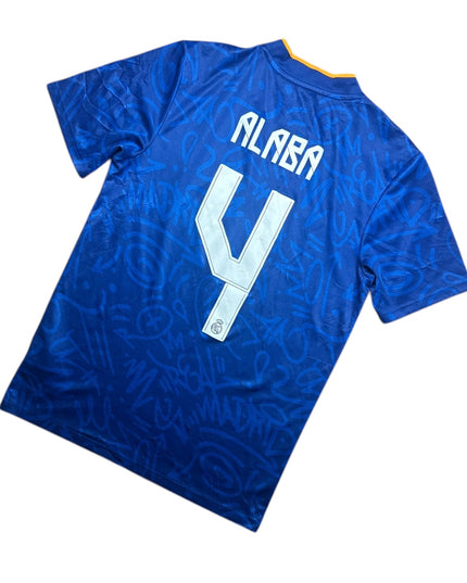 Real Madrid Football Shirt 2021/2022 Away Alaba 4 (S)