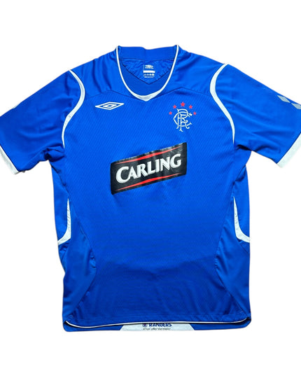 Rangers Football Shirt 2007/2008 Home (L)