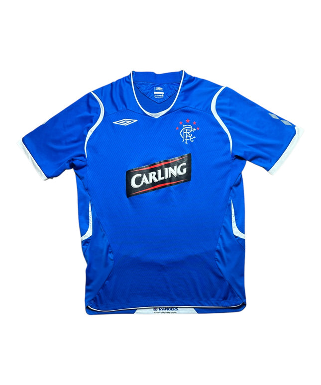 Rangers Football Shirt 2007/2008 Home (L)