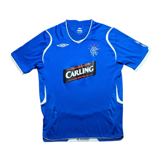 Rangers Football Shirt 2007/2008 Home (L)
