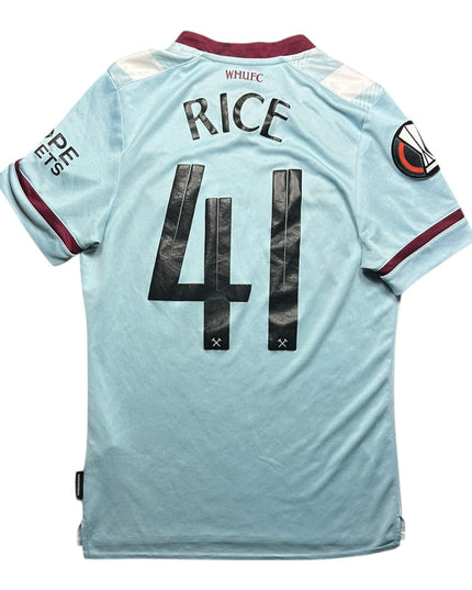 West Ham Football Shirt 2021/2022 Away Rice 41 (S)