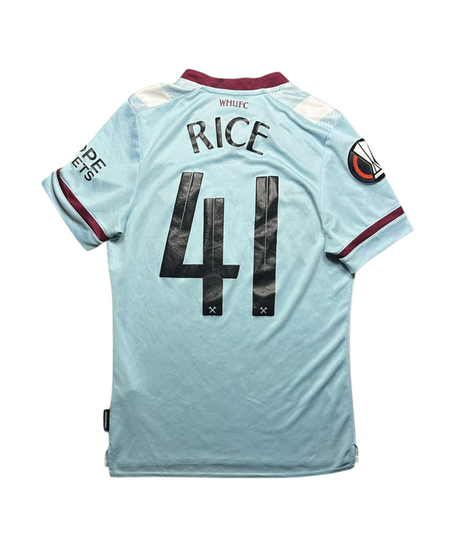 West Ham Football Shirt 2021/2022 Away Rice 41 (S)