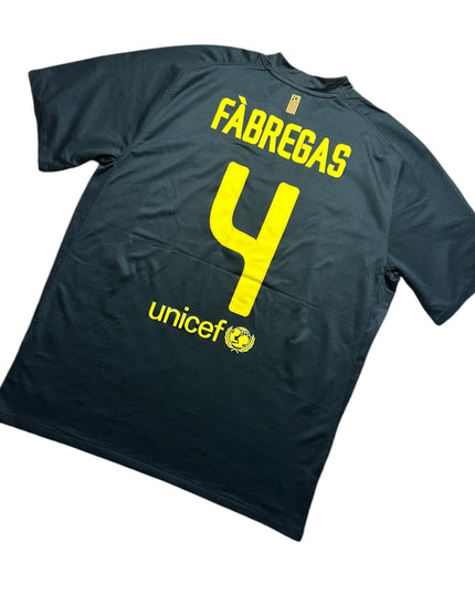 Barcelona FC 2011/2012 Away Football Shirt Fabregas 4 (XL)